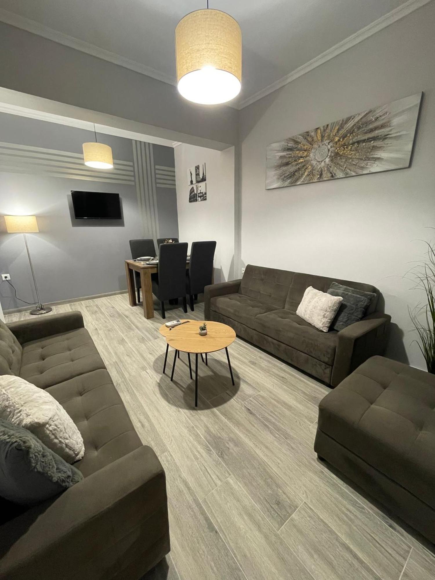 Dt Luxury Apartment Néa Péramos Esterno foto