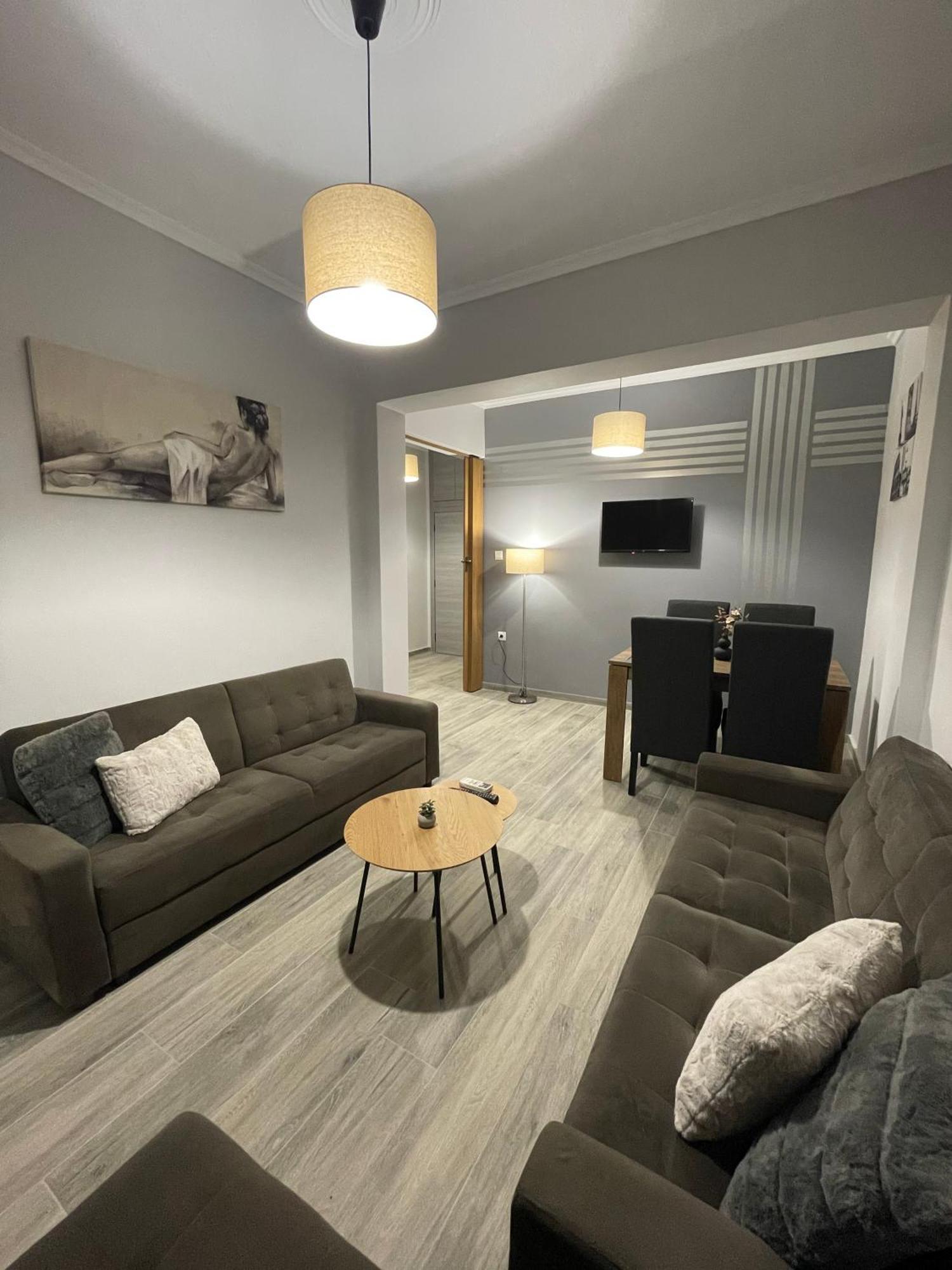 Dt Luxury Apartment Néa Péramos Esterno foto