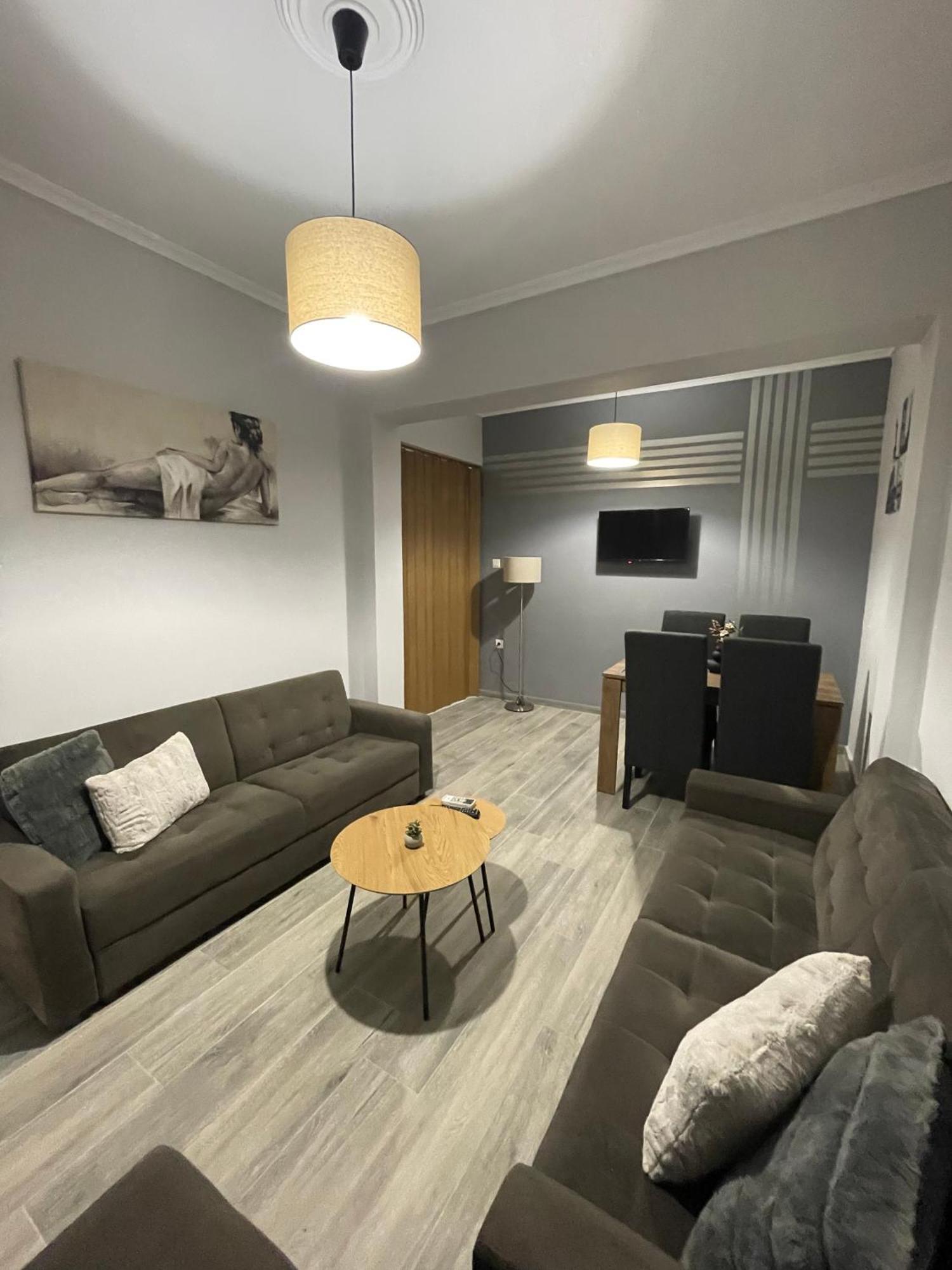 Dt Luxury Apartment Néa Péramos Esterno foto